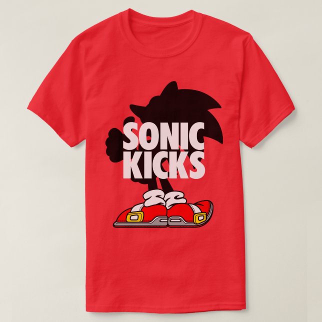 Camiseta Sonic Kicks (Diseño del anverso)