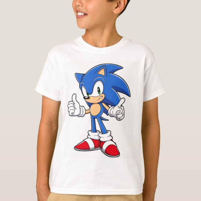 Camiseta Sonic Kids (Anverso)