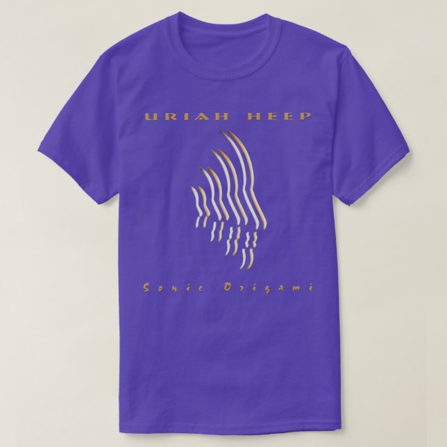 CAMISETA SONIC ORIGAMI URIAH HEEP (Diseño del anverso)