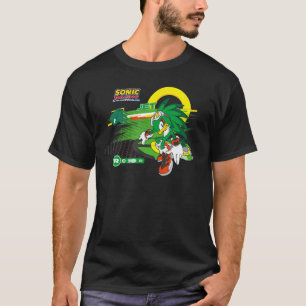 Camiseta Sonic Racing CrossWorlds Listo para Rodar Jet retr