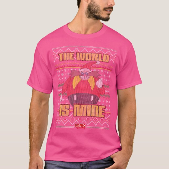Camiseta Sonic The Hedgehog Navidades Médico Eggman Ugly (Anverso)
