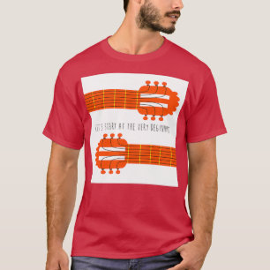 Camiseta Sonido de guitarra de música