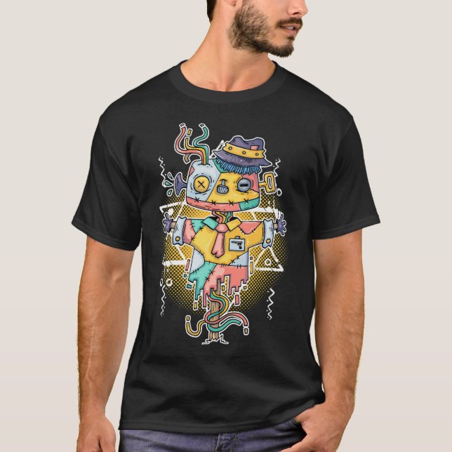 Camiseta Sonido del bosque. (Anverso)