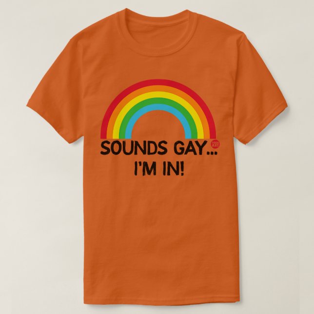 CAMISETA SONIDO GAY (Diseño del anverso)