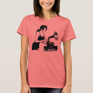 Camiseta Sonido plateado vintage