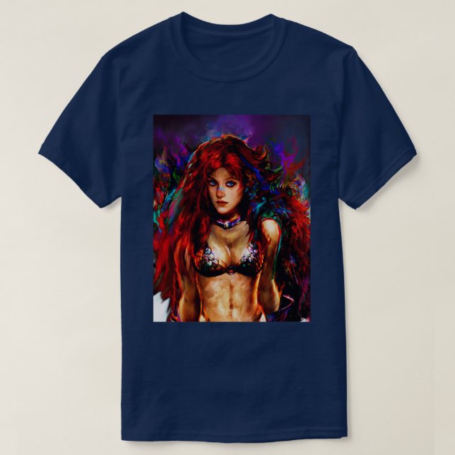 Camiseta sonja roja (Diseño del anverso)