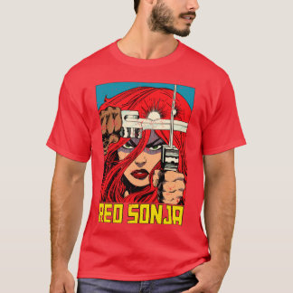 Camiseta Sonja roja vintage 1983