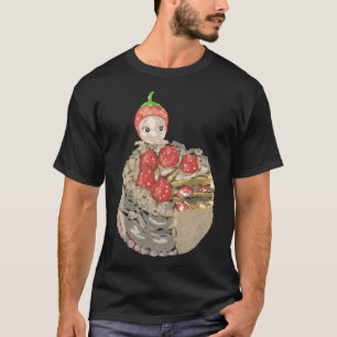Camiseta Sonny Angel inspiró Fresa Pastel Cute Cherub P