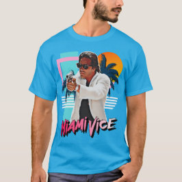 Camiseta Sonny Crockett de Retro Miami Vice 80