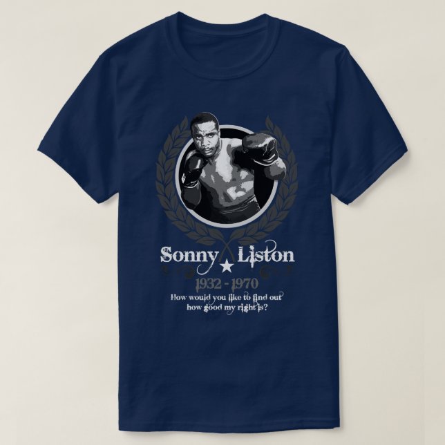 Camiseta Sonny Liston (Diseño del anverso)