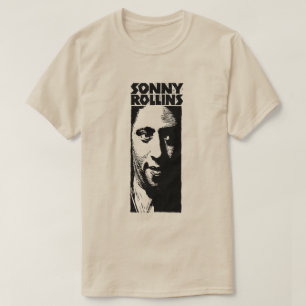 Camiseta Sonny Rollins Impresión ilustrada