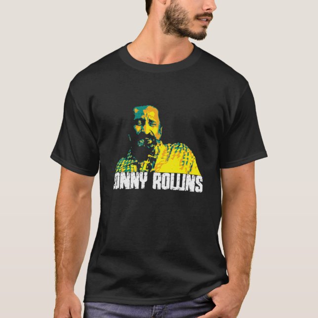 Camiseta Sonny Rollins Sonny Rollins Pop Art (Anverso)