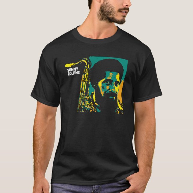 Camiseta Sonny Rollins. Walter Theodore Rollins v.2 (Anverso)