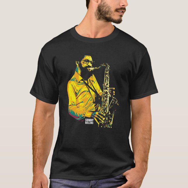 Camiseta Sonny Rollins. Walter Theodore Rollins v.7 (Anverso)