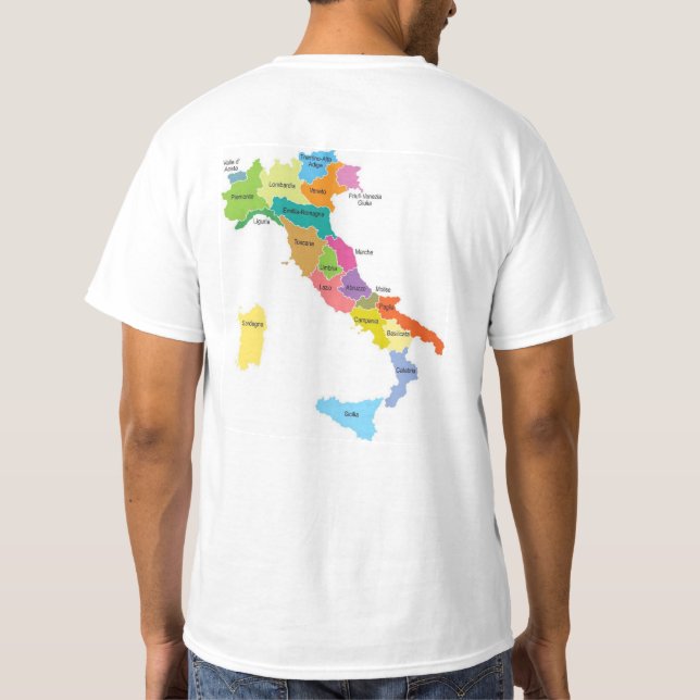Camiseta Sono Arrivato (macho) (Reverso)