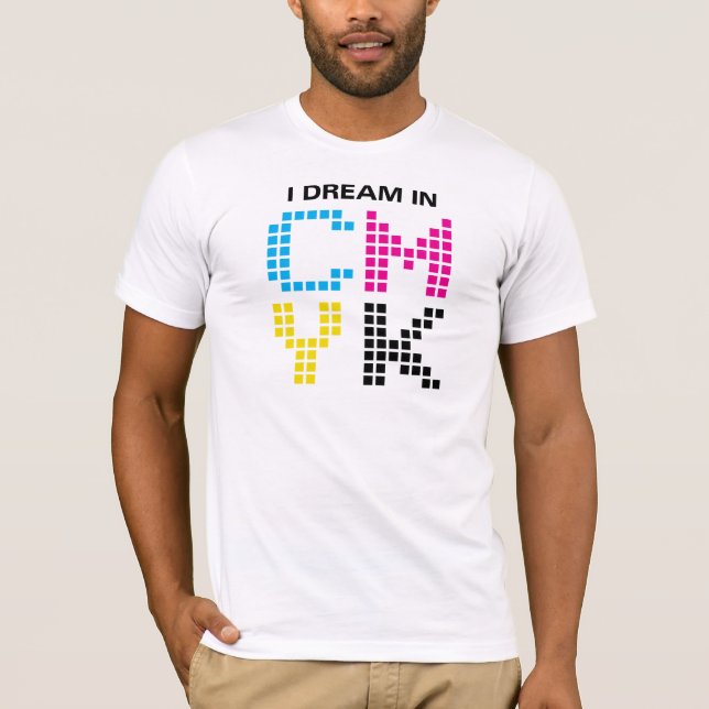 Camiseta Soño en CMYK (Anverso)