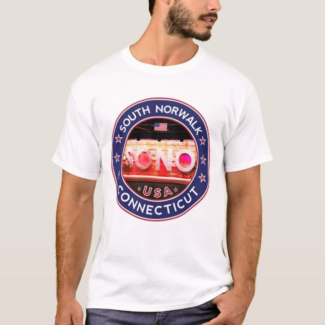 Camiseta Sono, South Norwalk, Connecticut (Anverso)
