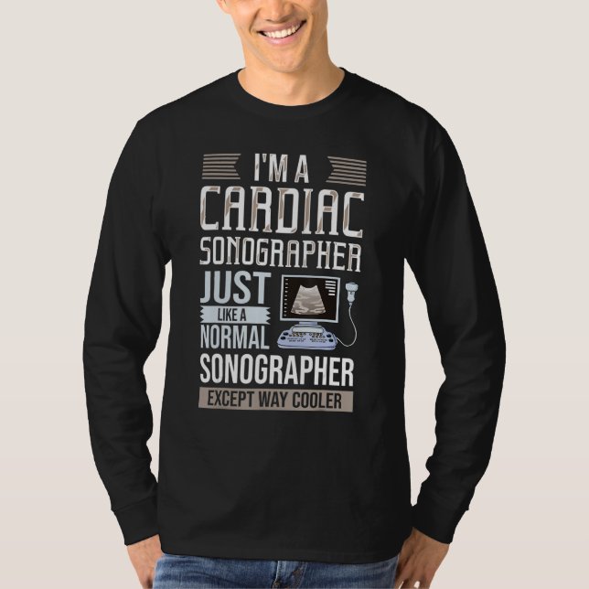 Camiseta Sonografía sonógrafa de regalo tecnológico de ultr (Anverso)