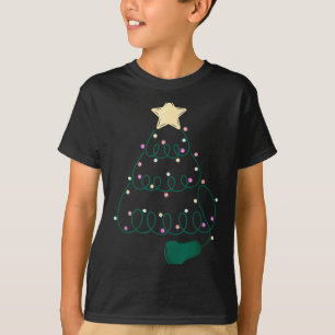 Camiseta Sonografista árbol de Navidad ecografía Mfm Sonogr