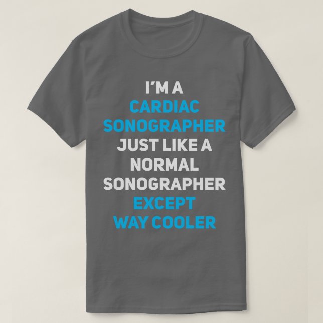 Camiseta Sonógrafo cardiaco 2 (Diseño del anverso)
