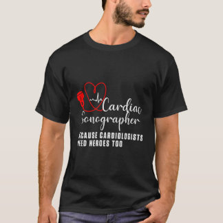Camiseta Sonógrafo Cardiaco Echo Tech Learn Rdcs