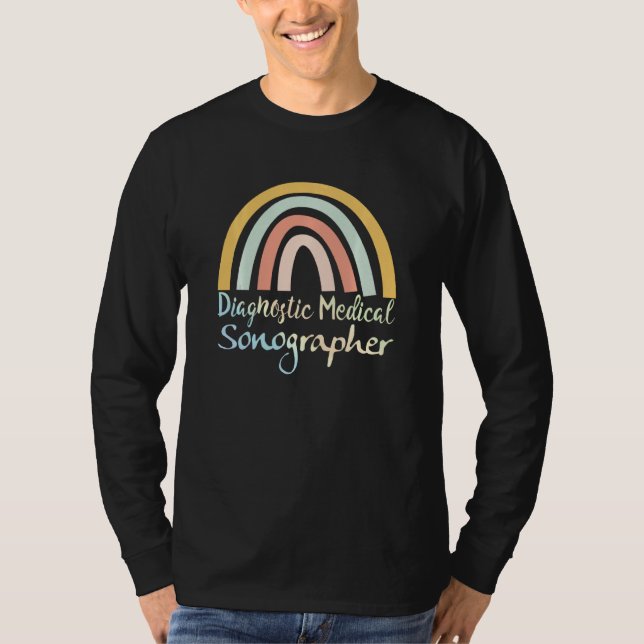 Camiseta Sonógrafo médico de diagnóstico (Anverso)