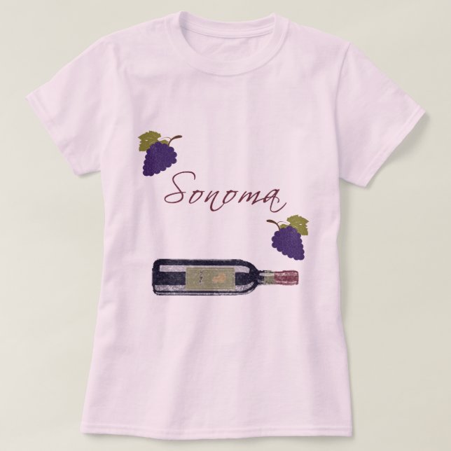 Camiseta Sonoma (Diseño del anverso)