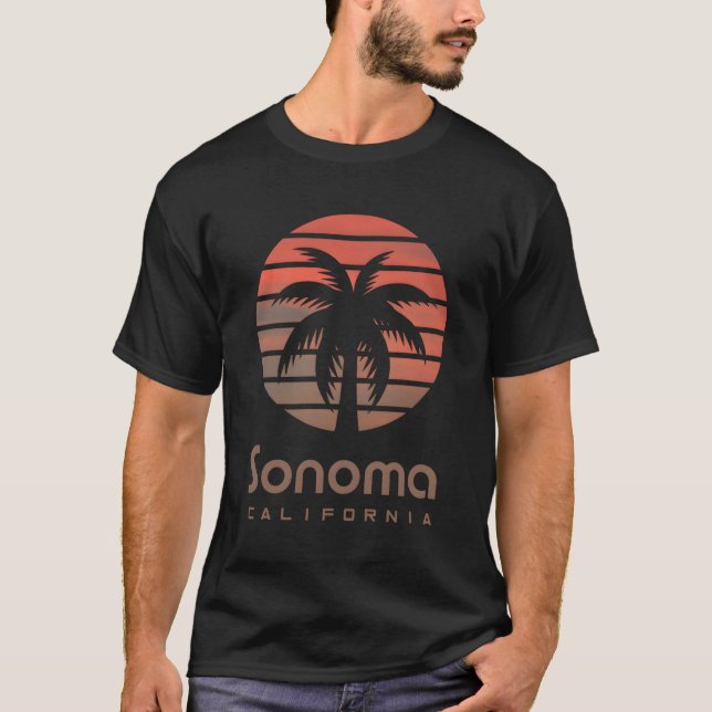 Camiseta Sonoma de California (Anverso)