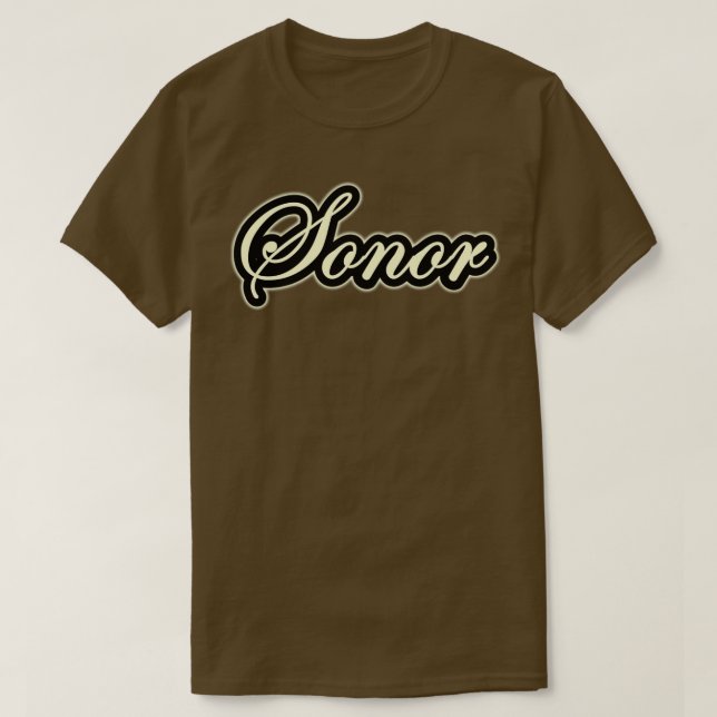 Camiseta Sonor Drums Vintage  (Diseño del anverso)