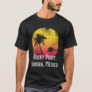 Camiseta Sonora de punto rocoso México Palm Tree