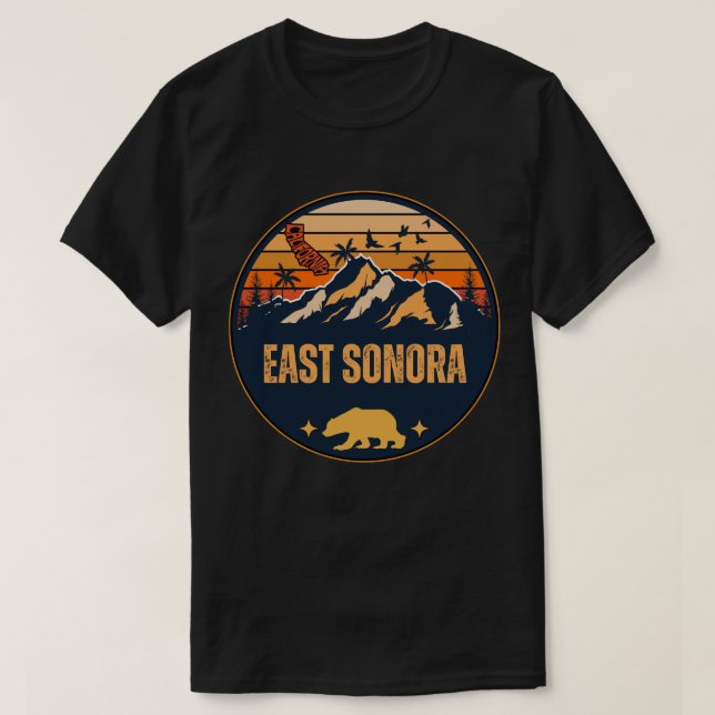 Camiseta Sonora oriental, California (Diseño del anverso)