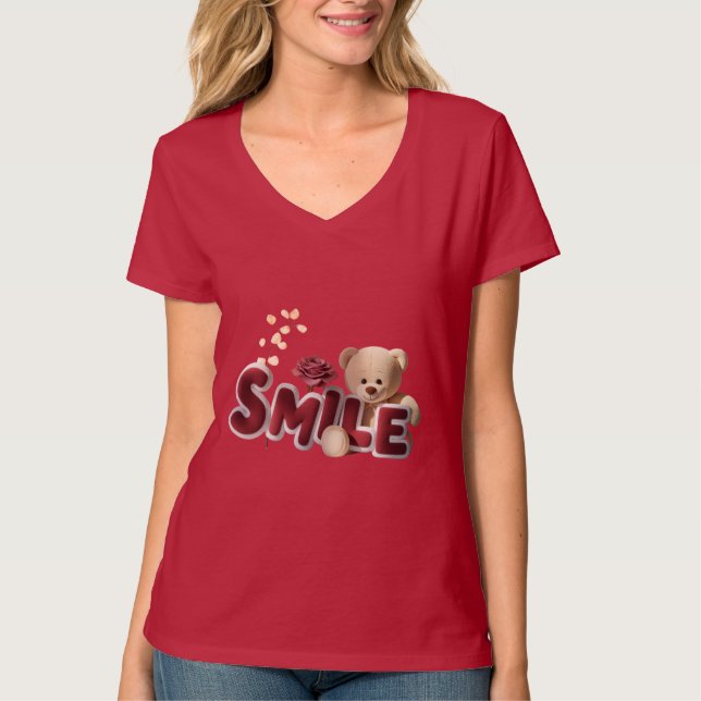 Camiseta Sonreír (Anverso)