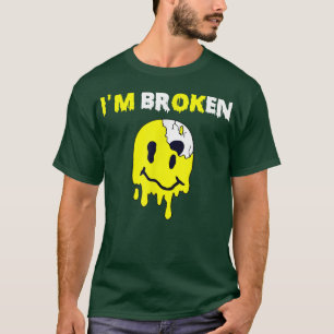 Camiseta Sonreír Confusa Me Quebró Enfermedad Invisible Im 