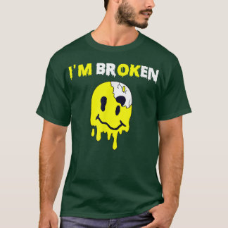 Camiseta Sonreír Confusa Me Quebró Enfermedad Invisible Im 