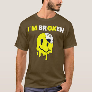 Camiseta Sonreír Confusa Me Quebró Enfermedad Invisible Im