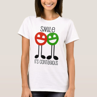Camiseta Sonreír es contagioso