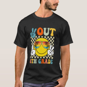 Camiseta Sonríe al graduarte de 8º grado Checker