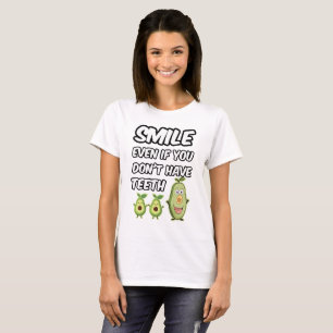 Camiseta Sonríe aunque no tengas dientes
