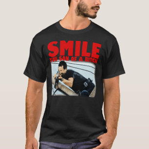 Camiseta Sonríe divertida familia divertida