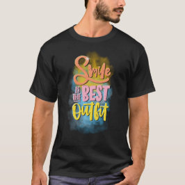 Camiseta ¡Sonríe es el mejor conjunto! Motivador