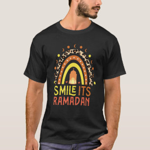 Camiseta Sonríe es Ramadán musulmán Ramadán Kareem Islámico