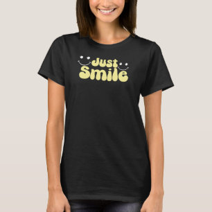 Camiseta Sonríe, Gráfica de Vibraciones Positivas