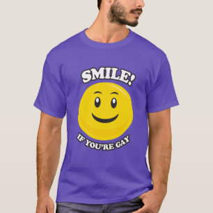 CAMISETA SONRÍE SI ERES GAY