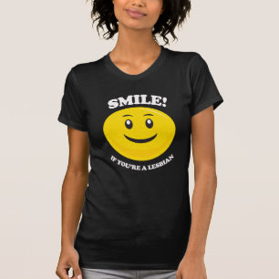 CAMISETA SONRÍE SI ERES LESBIANA