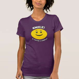 CAMISETA SONRÍE SI ERES LESBIANA