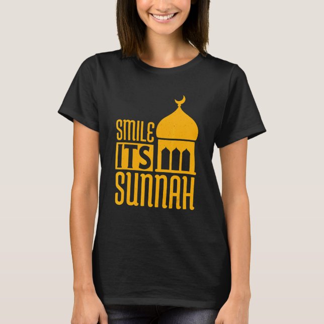 Camiseta Sonríe Su Sunnah (Anverso)