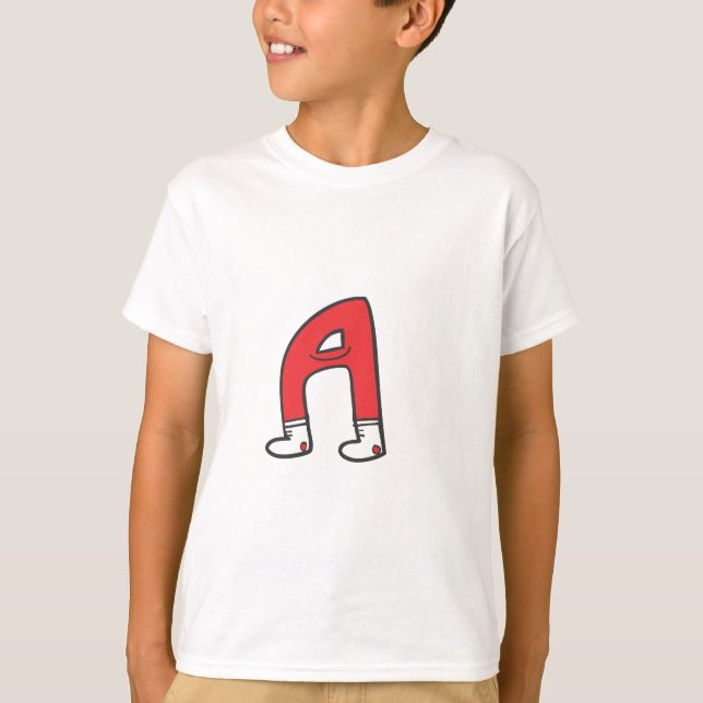 Camiseta Sonriendo A (Anverso)