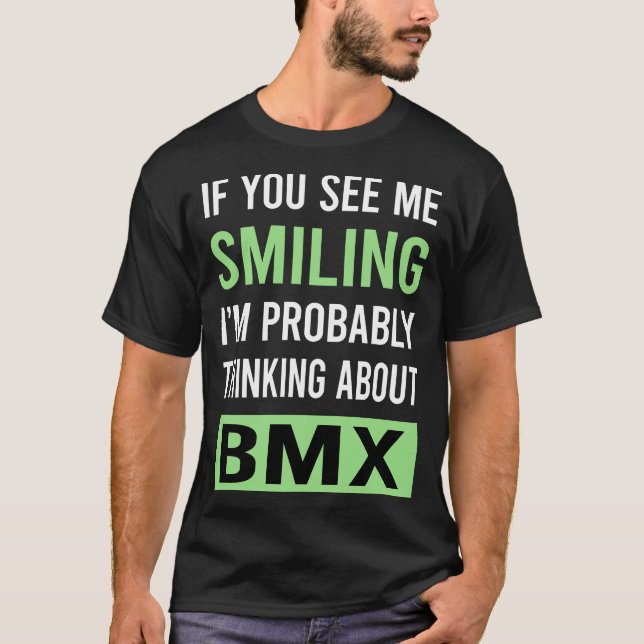 Camiseta Sonriendo BMX (Anverso)