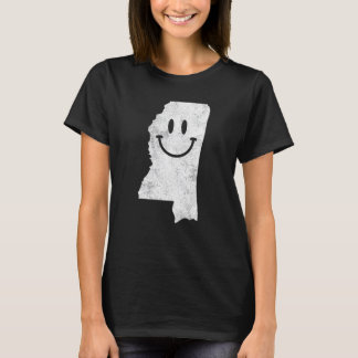 Camiseta Sonriendo En La Señorita U2013 Mississippi Face Fe