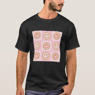 Camiseta Sonriente cara feliz sonrisa sonrisa sonrisa Rubor